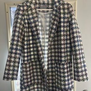 Checked Coat